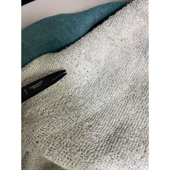 Pact Organic Cotton Women Open Front Cardigan Size Small Green Terry Sustainable - Picture 8 of 16